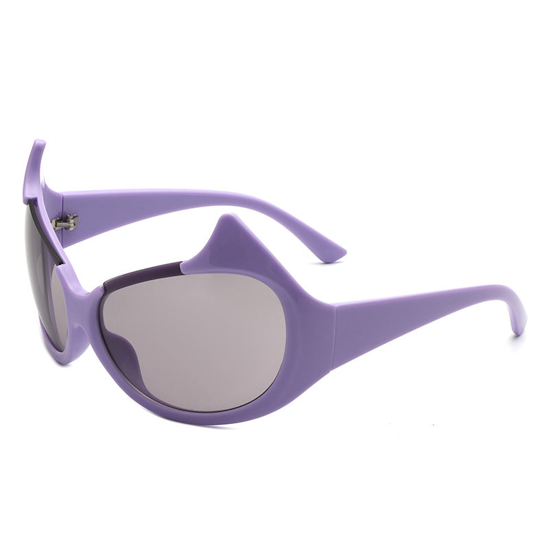 Wholesale PC Little Devil Cat Eye Y2K Sunglasses
